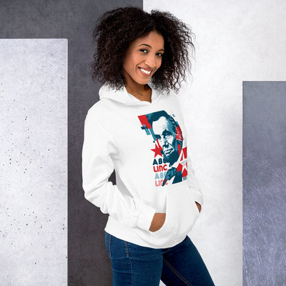 Vintage-inspired Abraham Lincoln America 250 t-shirt celebrating the 1776 to 2026 Semiquincentennial