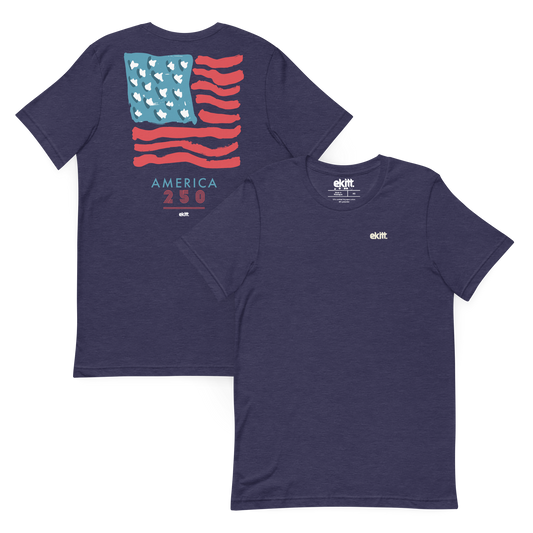 America 250 — Square Flag Unisex t-shirt